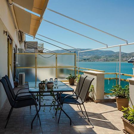 Cozy Seaside Penthouse With Sea & Mountain View. Apartment Volos Exterior foto