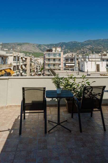 Cozy Seaside Penthouse With Sea & Mountain View. Apartment Volos Exterior foto