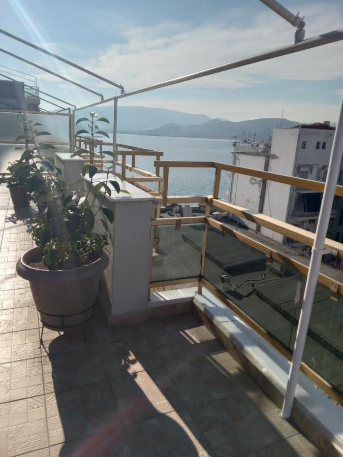 Cozy Seaside Penthouse With Sea & Mountain View. Apartment Volos Exterior foto
