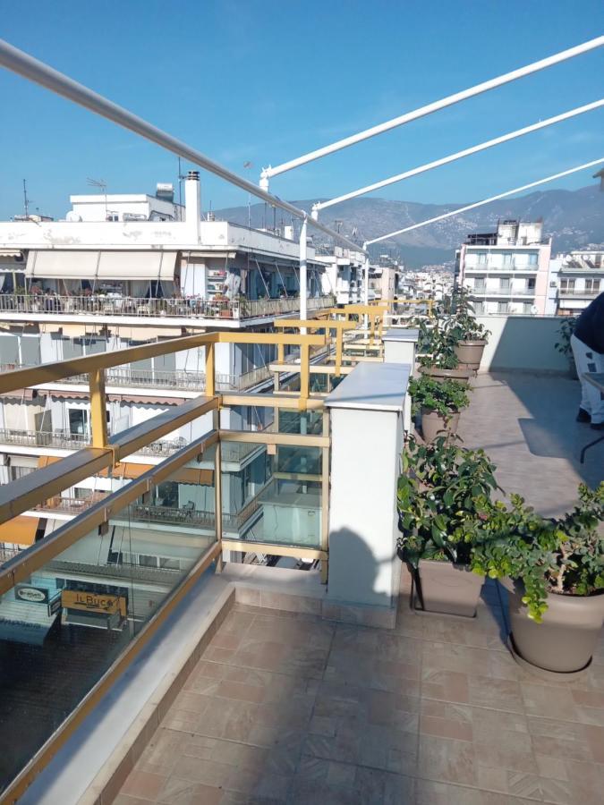 Cozy Seaside Penthouse With Sea & Mountain View. Apartment Volos Exterior foto